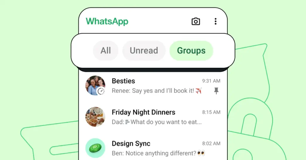 How To Use Chat Filters On WhatsApp