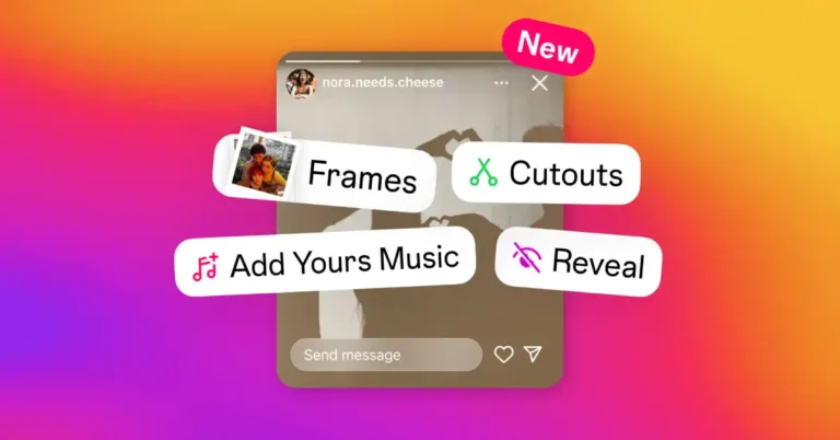 Instagram Introduces 4 New Stickers for Stories
